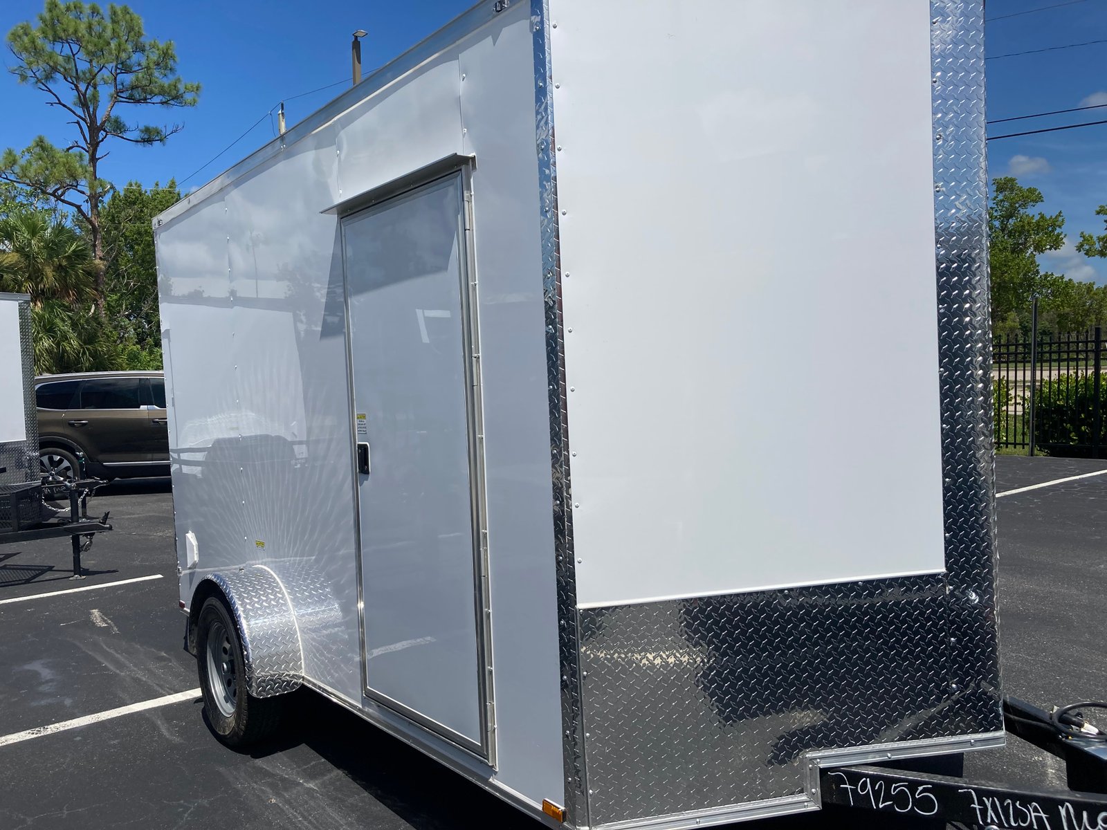 2027 Quality Cargo LLC 7x12SA 9" Extra HT, Barn Doors image 2